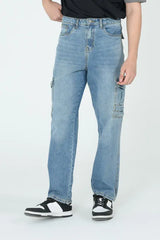 ORIGINAL STRAIGHT FIT CARGO DENIM