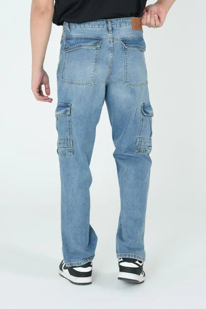 ORIGINAL STRAIGHT FIT CARGO DENIM