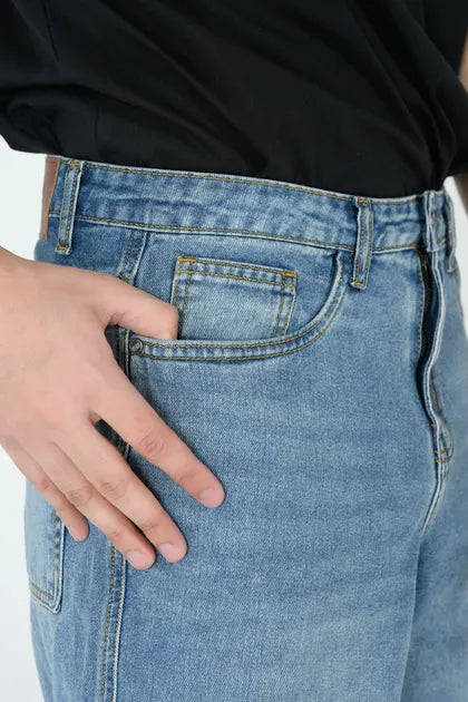 ORIGINAL STRAIGHT FIT CARGO DENIM