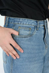 ORIGINAL STRAIGHT FIT CARGO DENIM