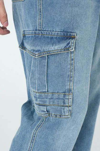 ORIGINAL STRAIGHT FIT CARGO DENIM