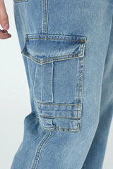 ORIGINAL STRAIGHT FIT CARGO DENIM