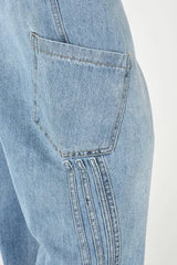 BAGGY FIT CARGO DENIM