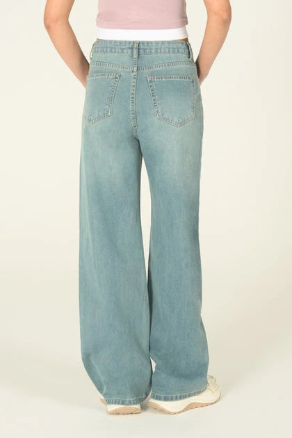 WIDE LEG DENIM