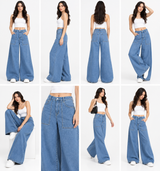 Women's Wide-Leg Jeans for Women | Blue