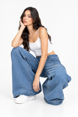 Women's Wide-Leg Jeans for Women | Blue
