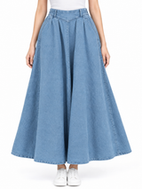 Women's Knock Denim Skirt