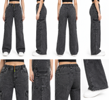 Unisex Baggie Cargo Pant | Grey