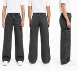 Unisex Baggie Cargo Pant | Grey