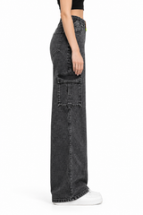 Unisex Baggie Cargo Pant | Grey