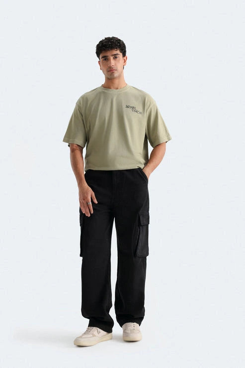 Skater Fit Cargo Jeans